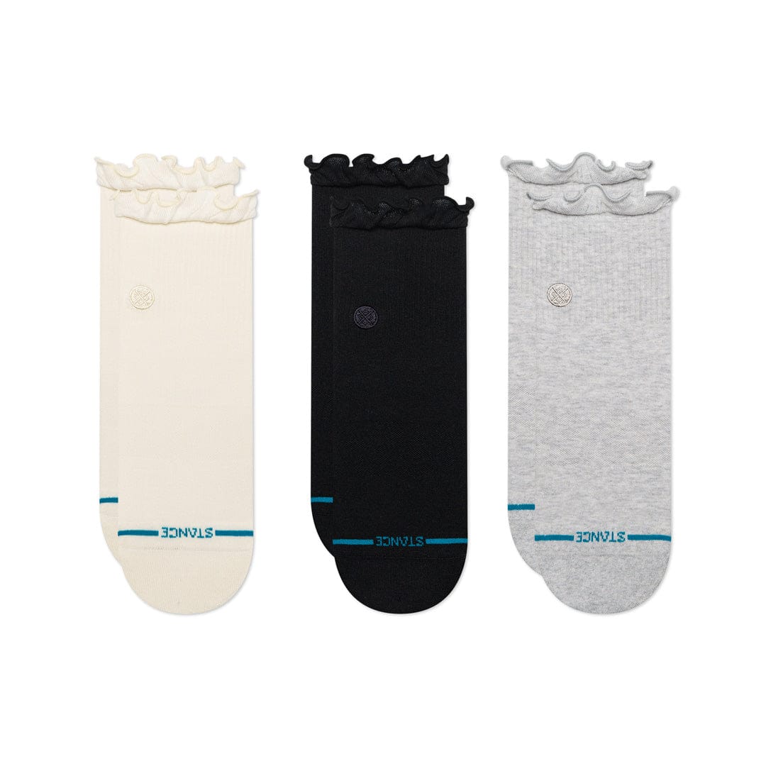 stance calze Ruffle Icon Quarter 3 Pack