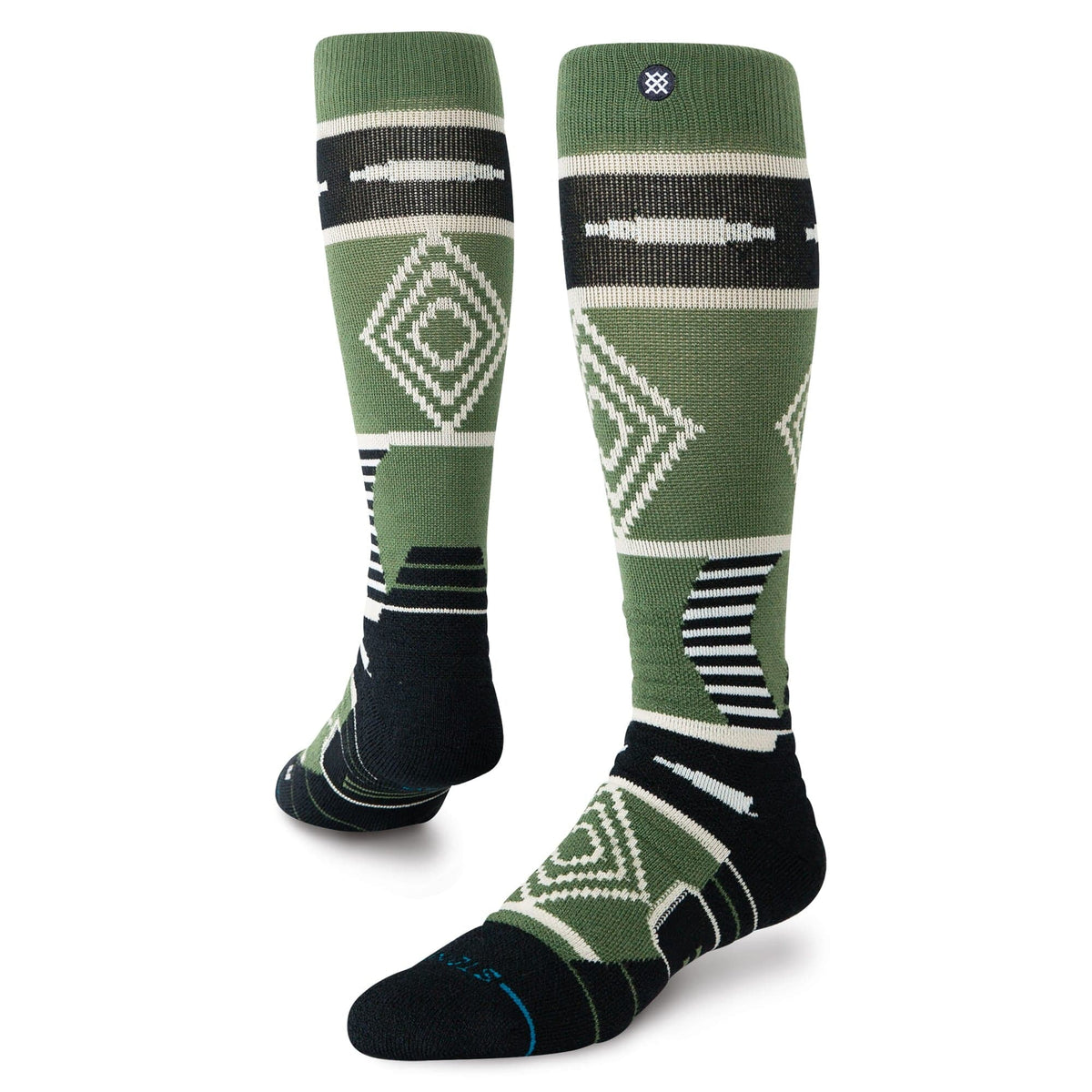 stance calze Temple Mid Wool Snow