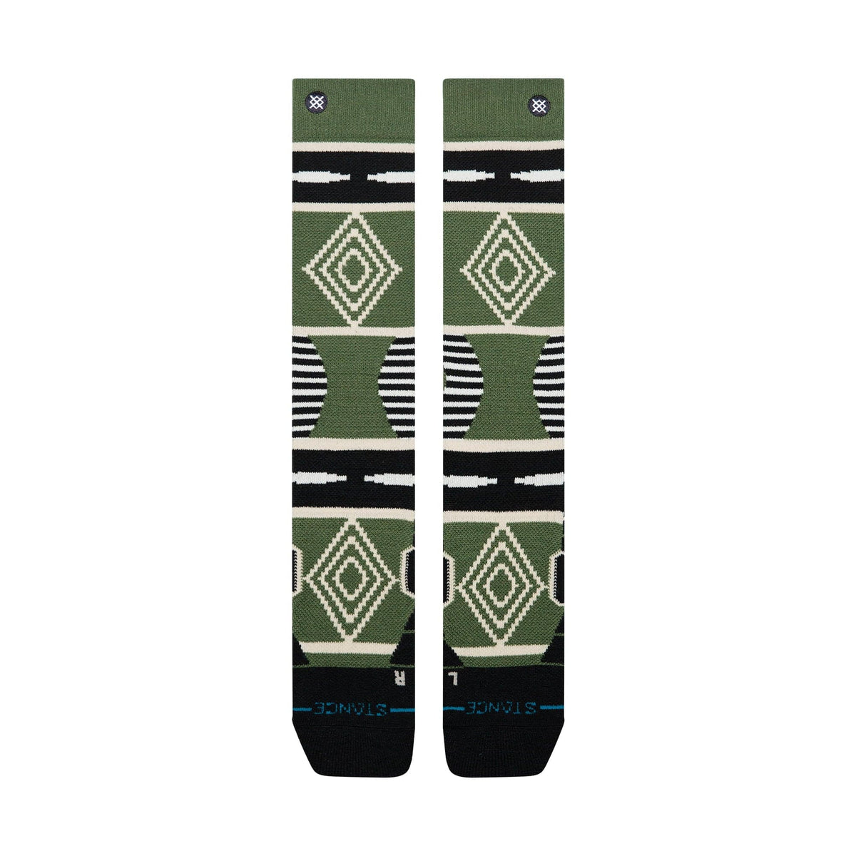 stance calze Temple Mid Wool Snow