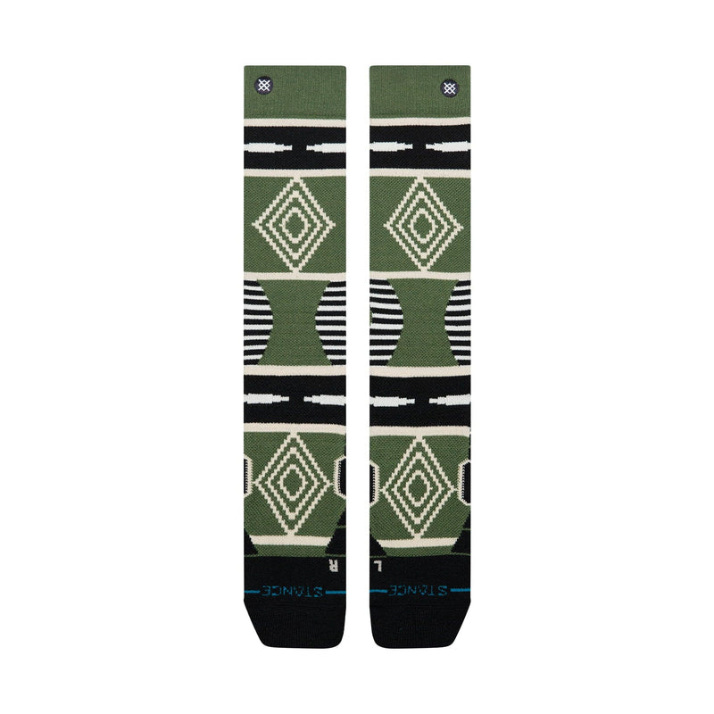 stance calze Temple Mid Wool Snow