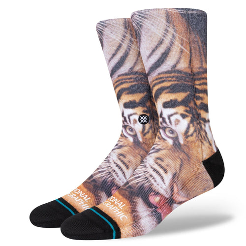 calze stance TWO TIGERS - BLACK