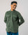camicie brava fabrics CORDUROY SHIRT - STONE GREEN