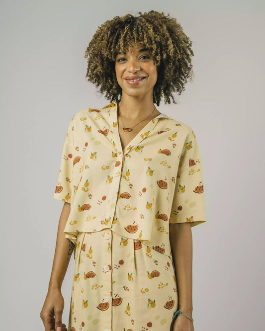 brava fabrics FRUITS OVERSIZE CROPPED BLOUSE foto 1