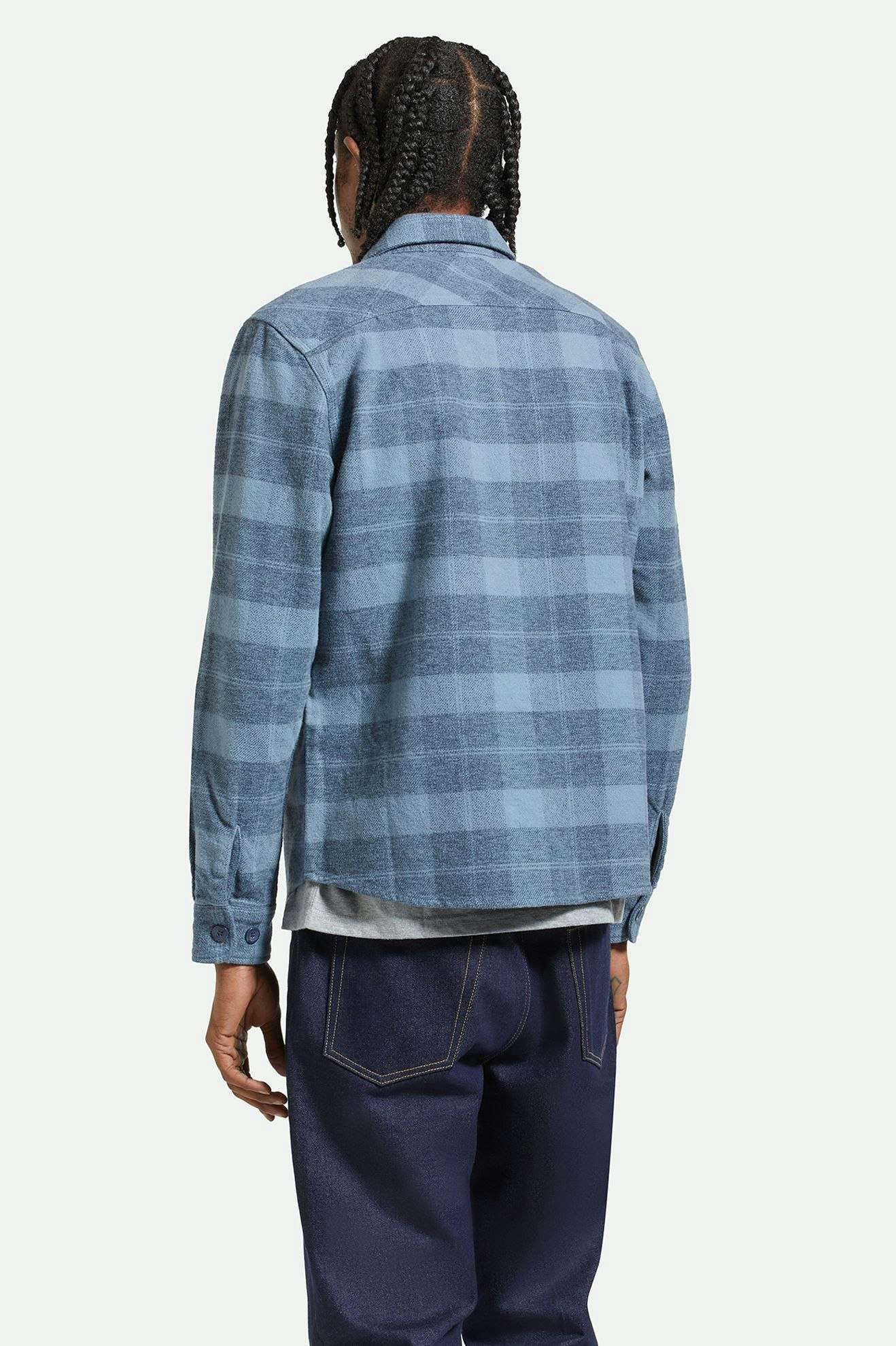 brixton camicie Bowery Heavy Weight L S Flanne