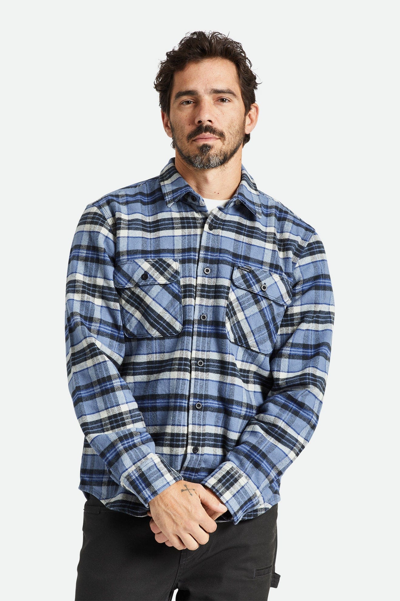 brixton camicie BOWERY L S FLANNEL
