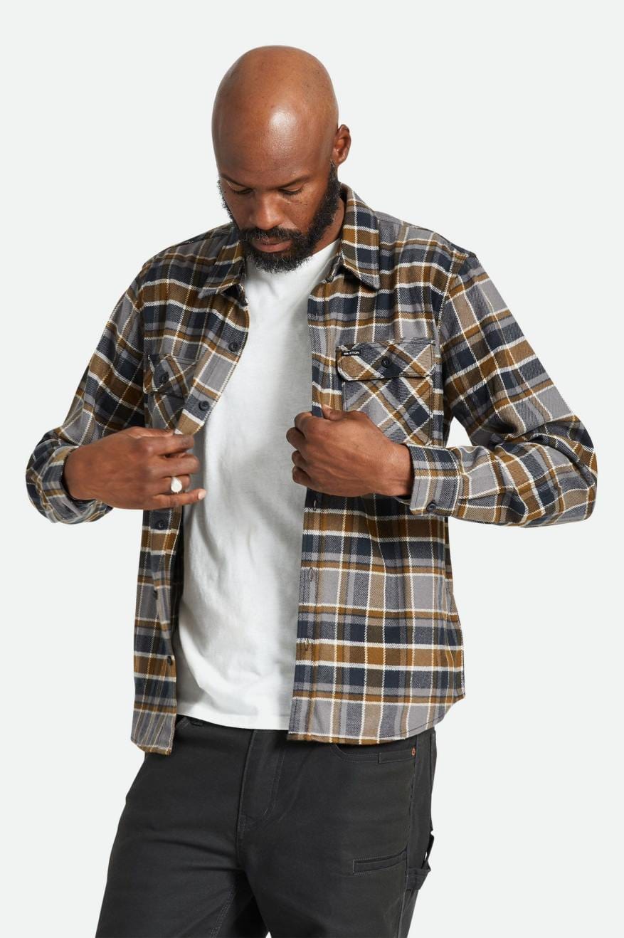 brixton camicie BOWERY L S FLANNEL
