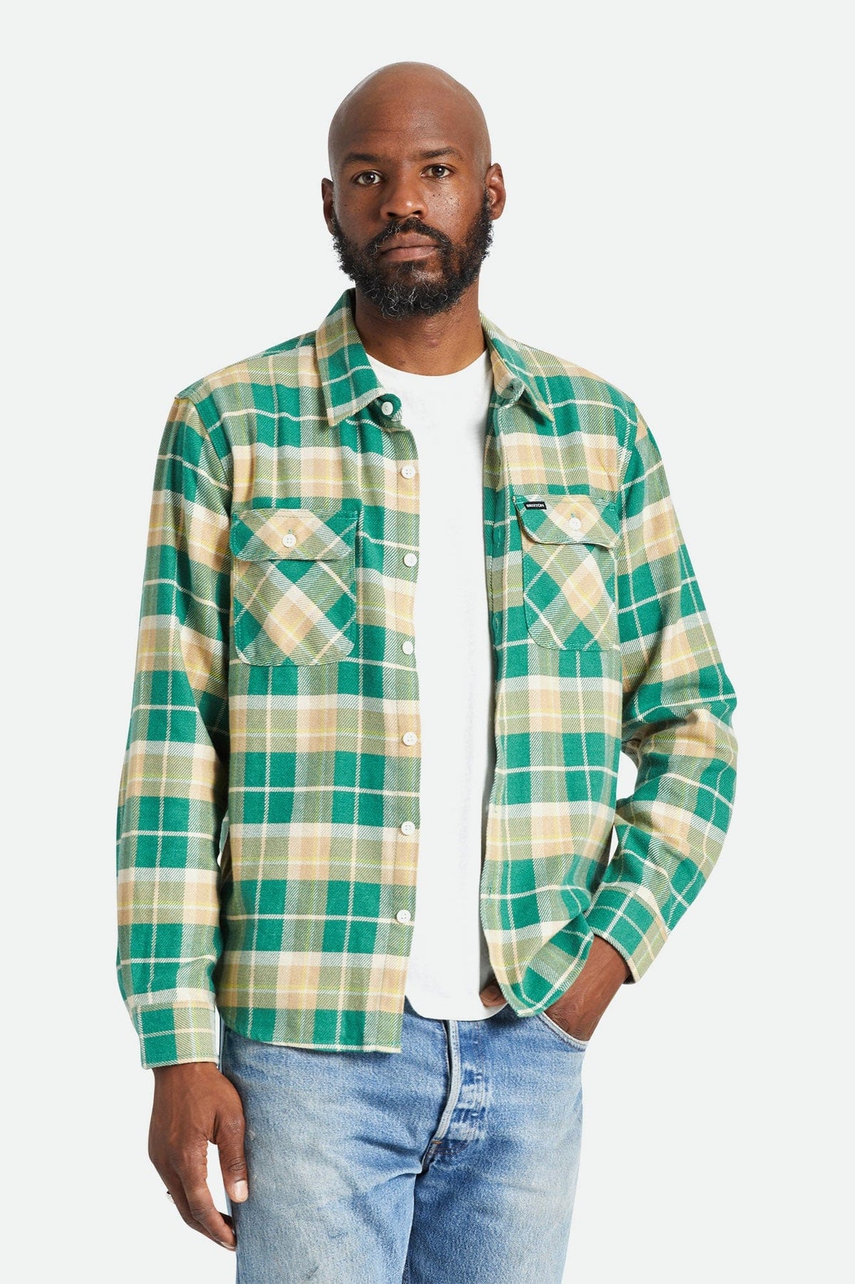 brixton camicie BOWERY L S FLANNEL
