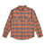 camicie brixton BOWERY L/S FLANNEL SALMON/NAVY