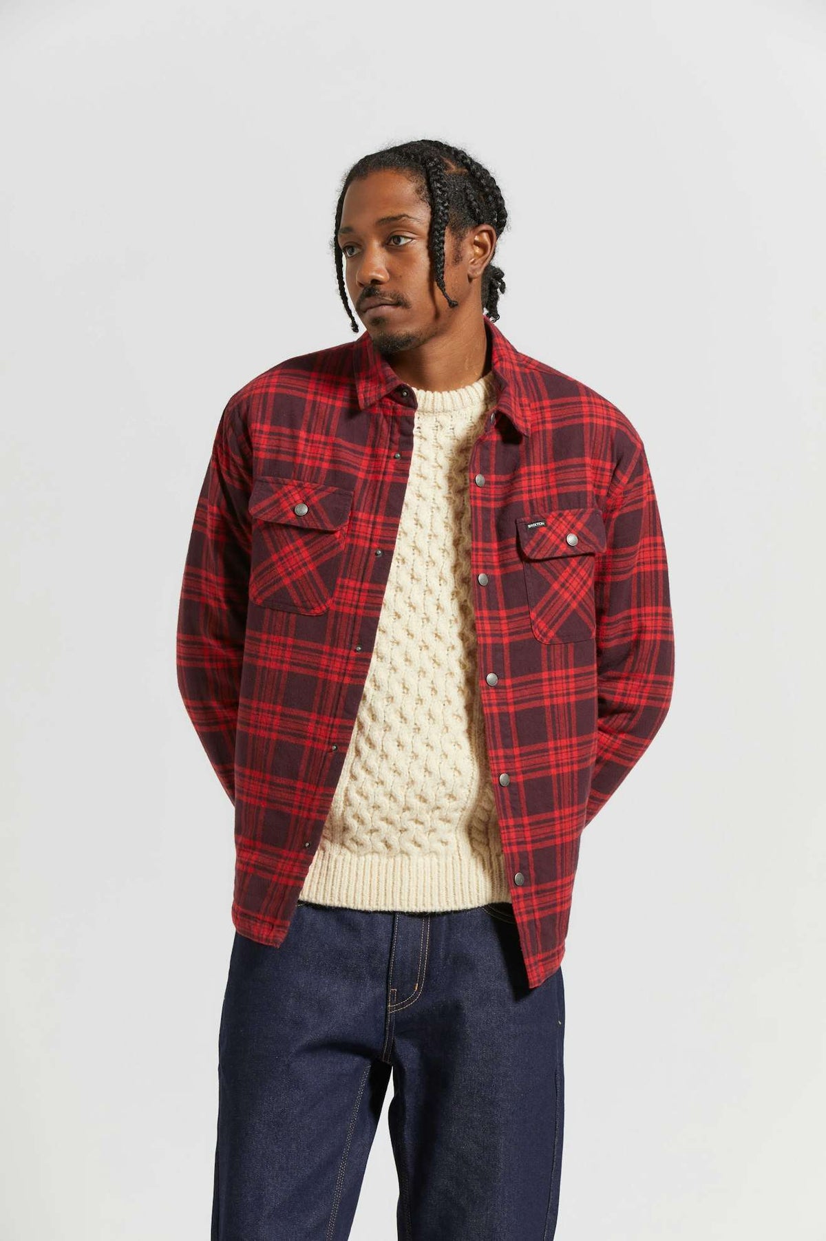 brixton camicie Bowery Quilted Flannel