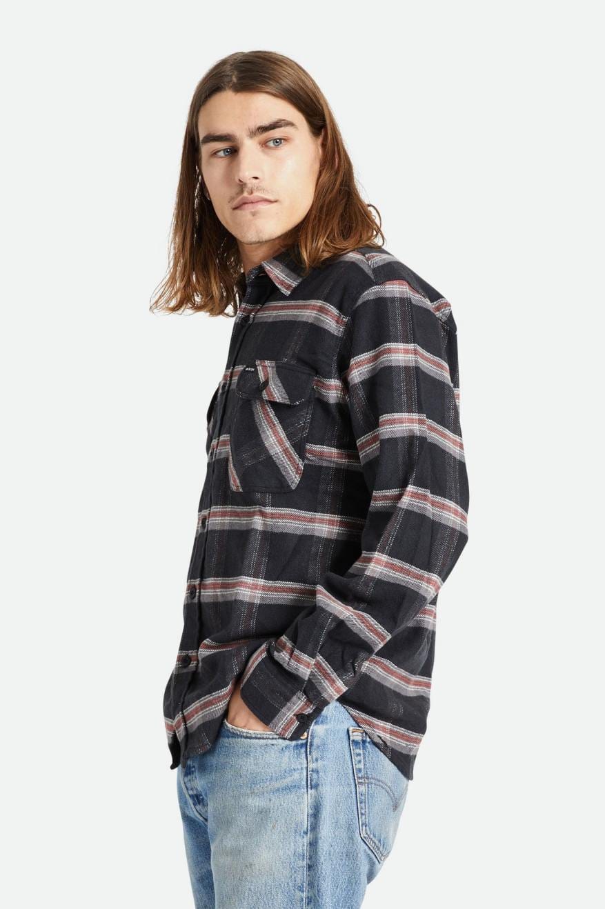 brixton camicie BOWERY STRETCH WATER RESISTANT FLANNEL