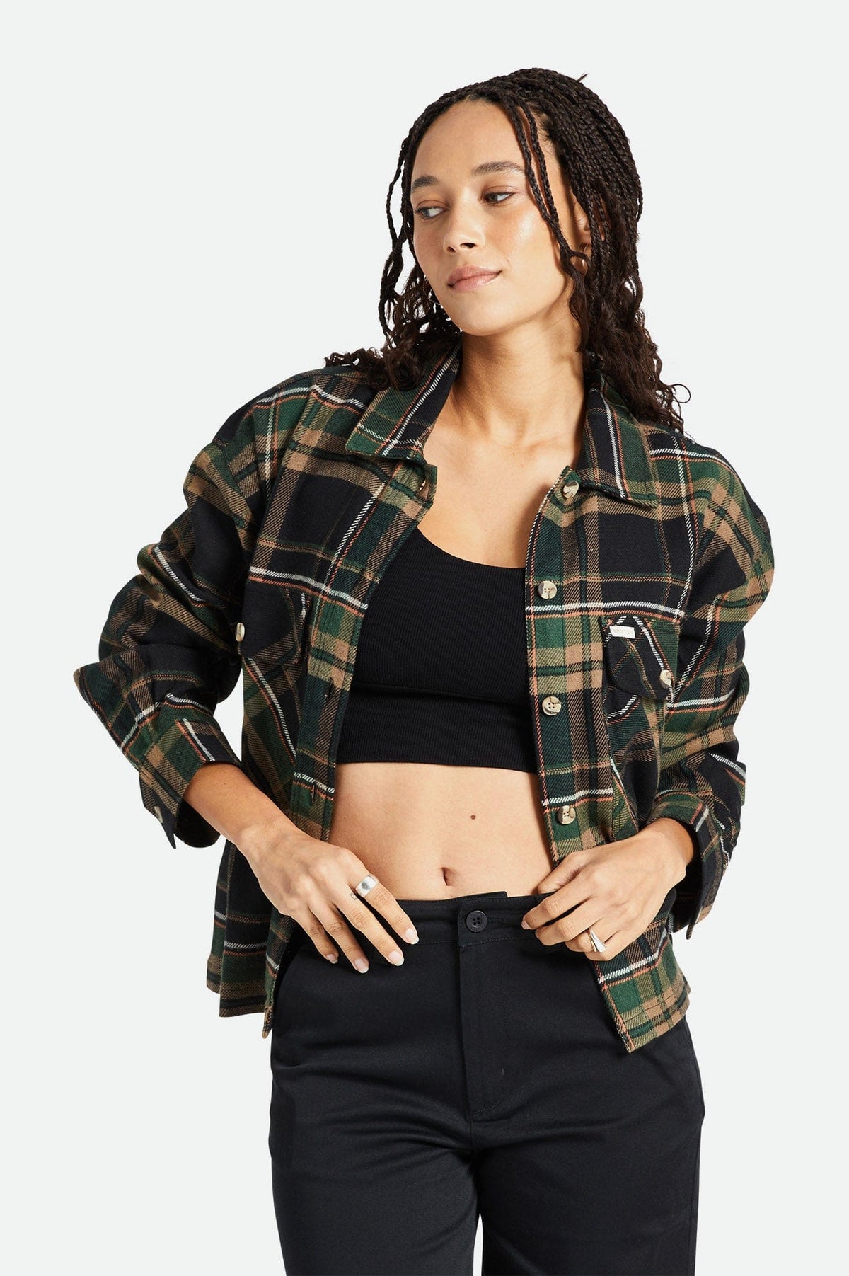 brixton camicie BOWERY W L S FLANNEL