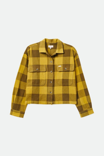 camicie brixton BOWERY W L/S FLANNEL - WILLOW
