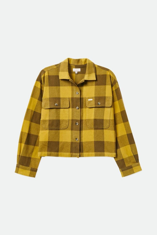 brixton BOWERY W L/S FLANNEL - WILLOW foto 1