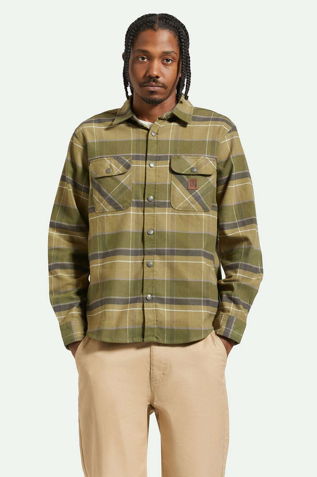 brixton camicie Builders Bowery Str Wr Flannel