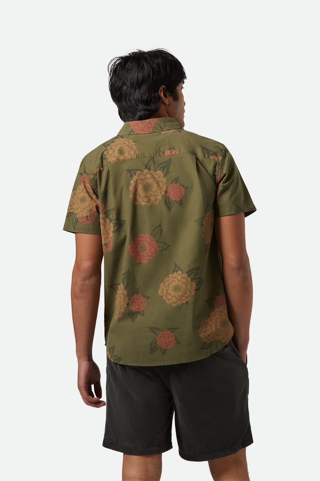 brixton camicie Charter Print S S Wvn