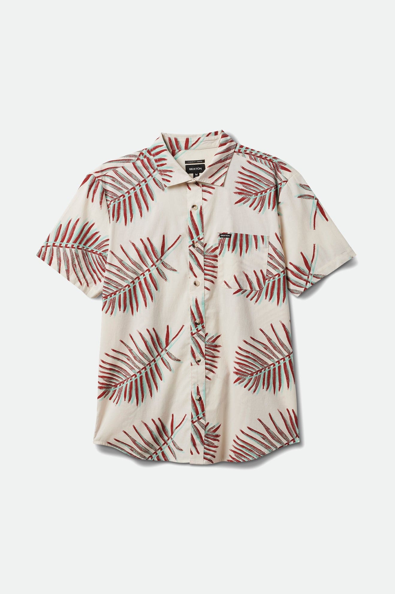 brixton camicie CHARTER PRINT S S WVN