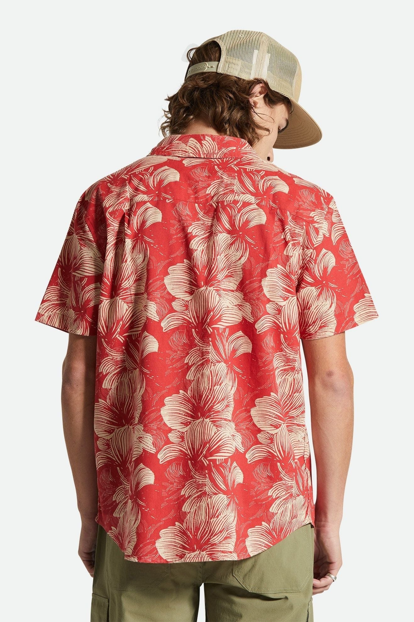 brixton camicie CHARTER PRINT S S WVN