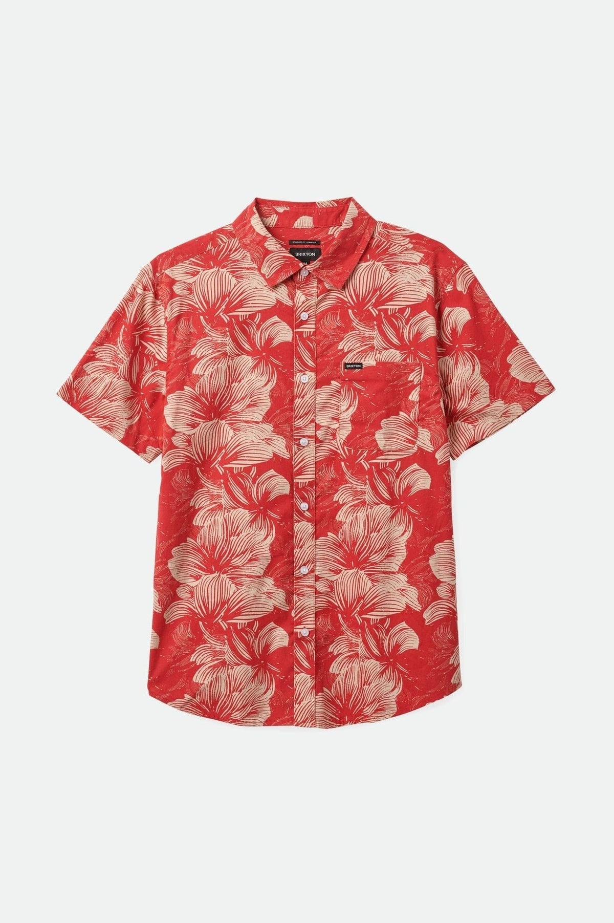 brixton camicie CHARTER PRINT S S WVN