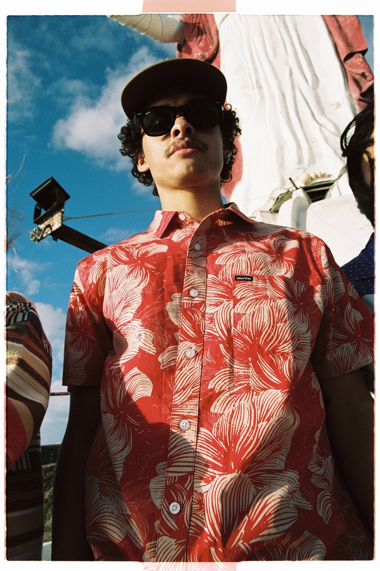 brixton camicie CHARTER PRINT S S WVN