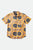 camicie brixton CHARTER PRINT S/S WVN - MOJAVE/GOLDEN GLOW