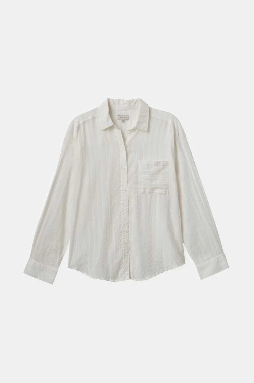 brixton camicie East Side Boxy L S Wvn