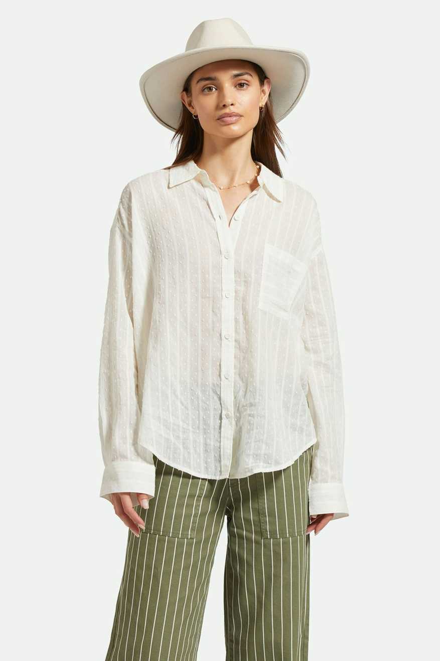 brixton camicie East Side Boxy L S Wvn