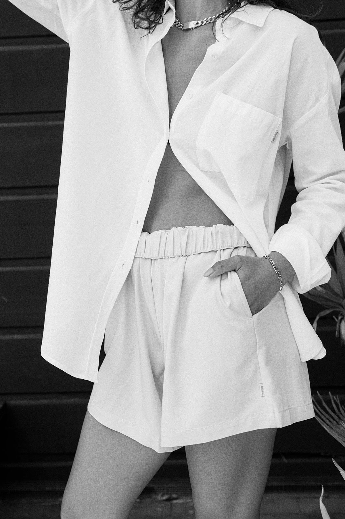 brixton camicie SIDNEY OVERSIZED L S WVN