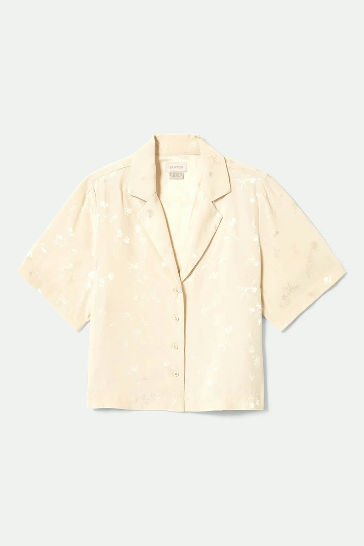 brixton camicie Silky S S Jacquard Button Down
