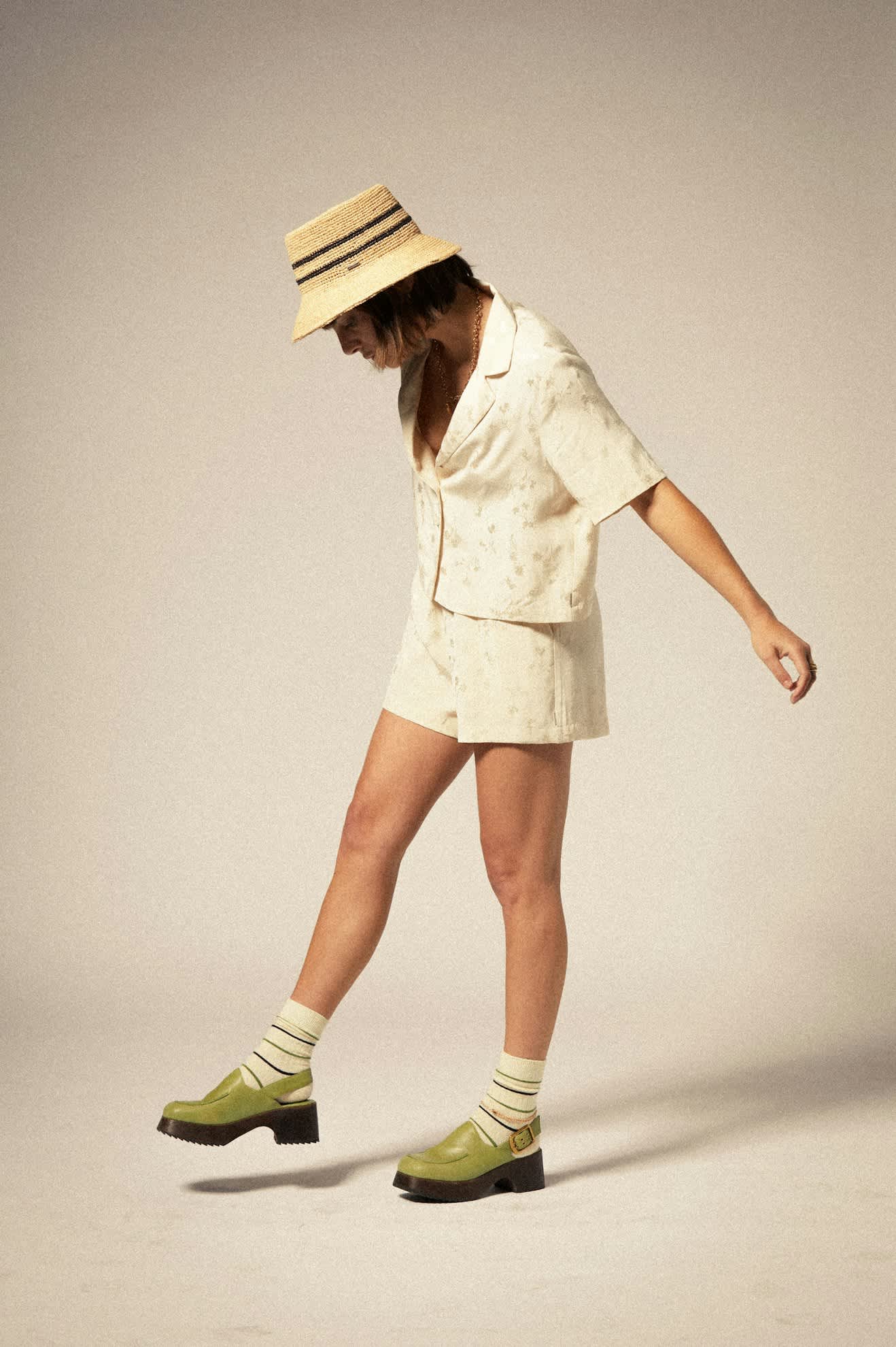 brixton camicie Silky S S Jacquard Button Down