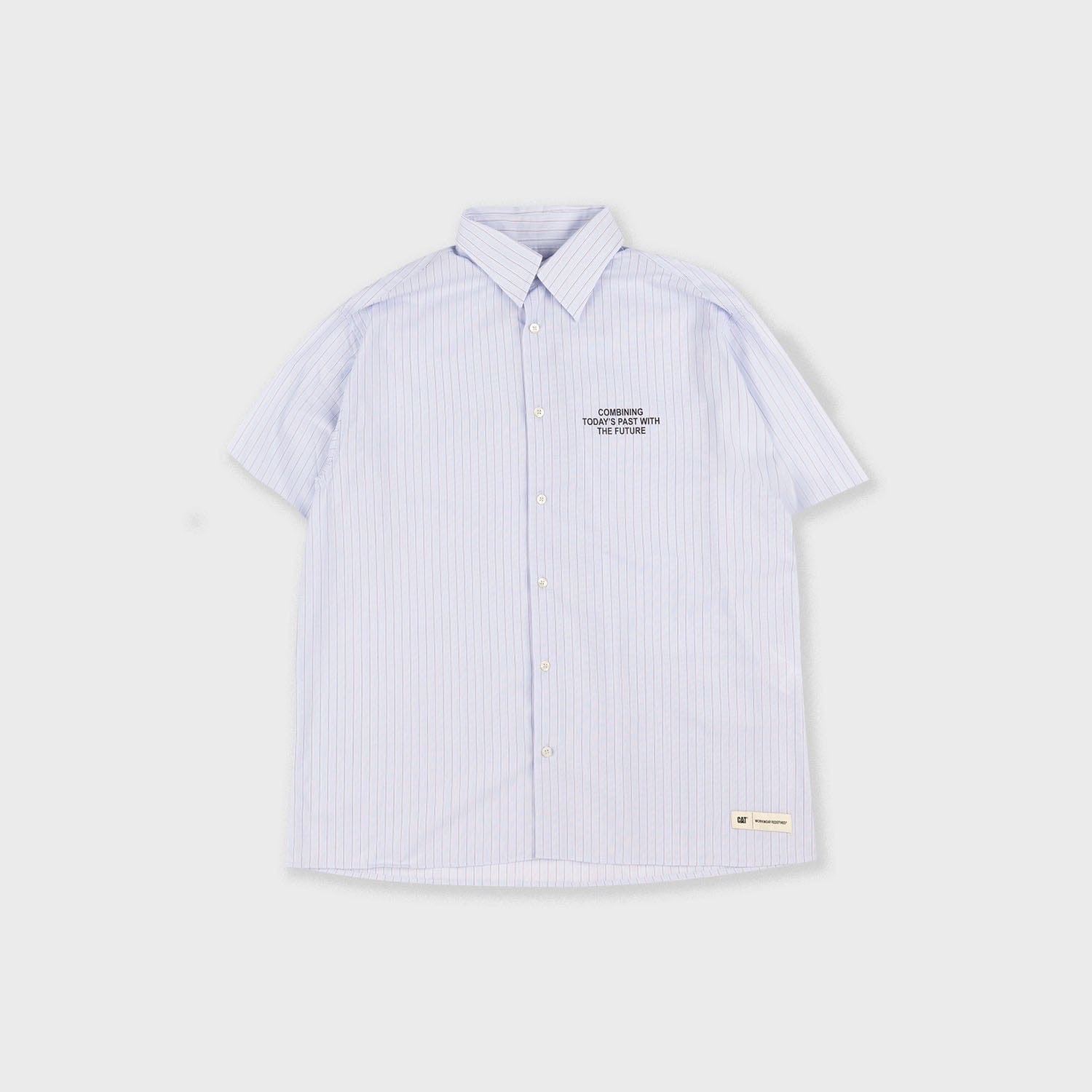 cat wwr camicie Striped S S Shirt
