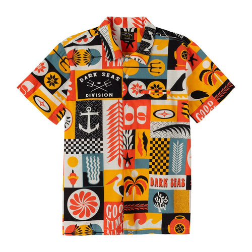 camicie dark seas SIGHT WOVEN