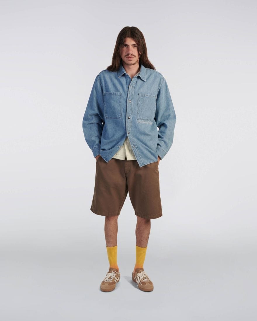 edwin camicie Big Dnm Shirt Ls