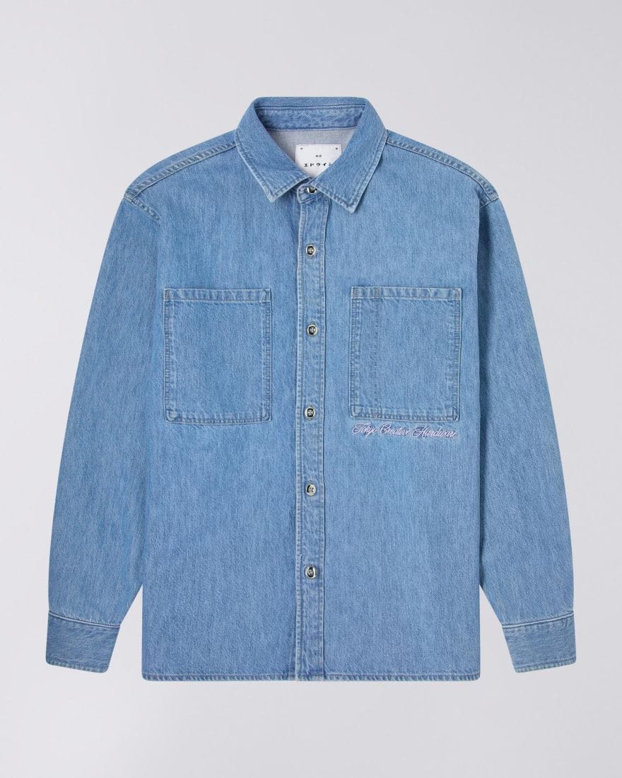 edwin camicie Big Dnm Shirt Ls