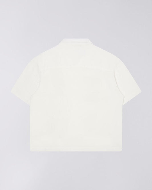 edwin Kbar Shirt Ss Off White foto 2