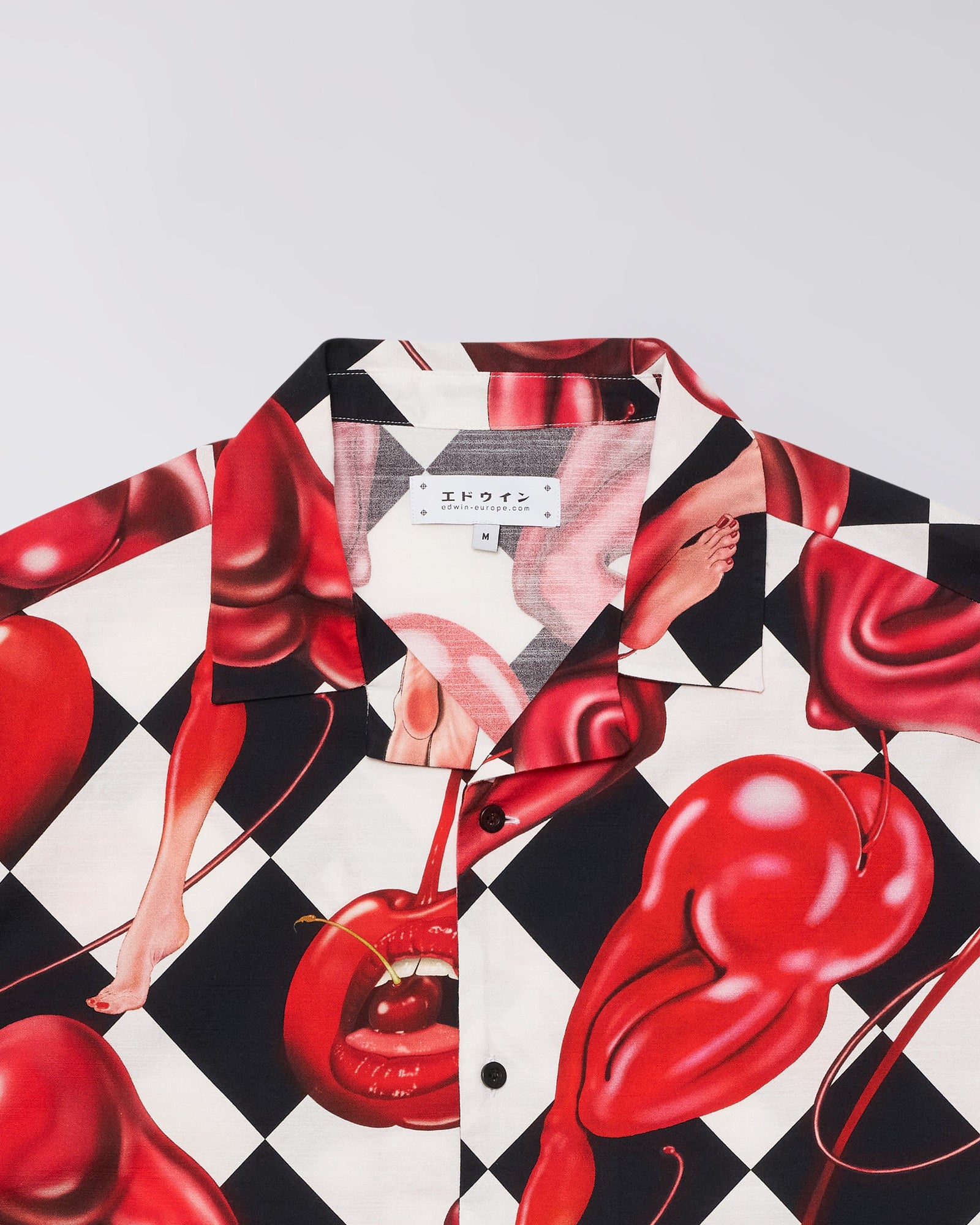 edwin camicie Miki Kim Cherry Shirt Ss
