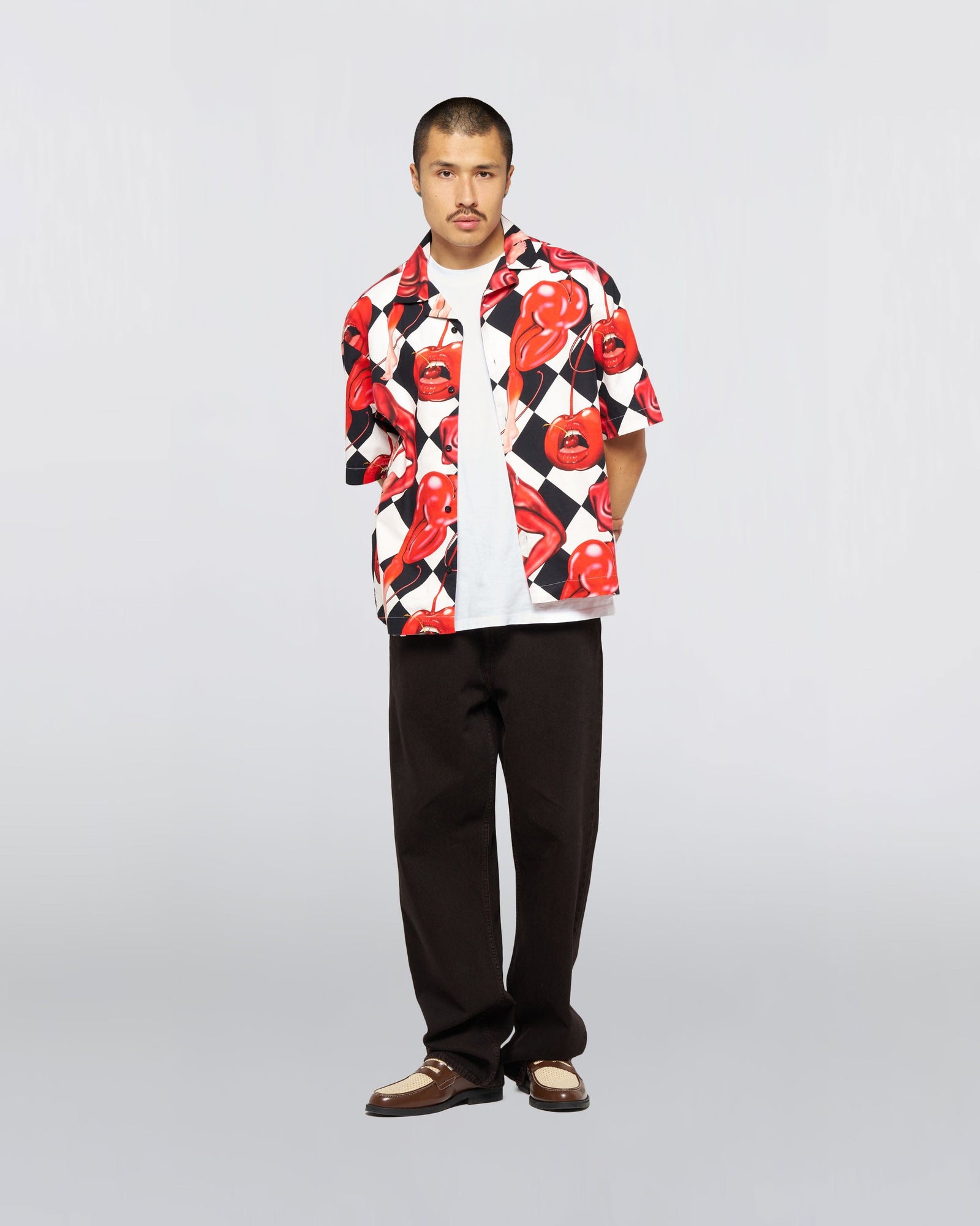 edwin camicie Miki Kim Cherry Shirt Ss