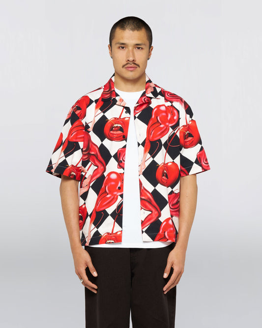 edwin Miki Kim Cherry Shirt Ss foto 3