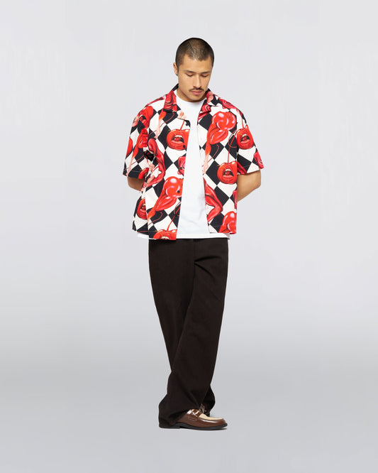 edwin Miki Kim Cherry Shirt Ss foto 7