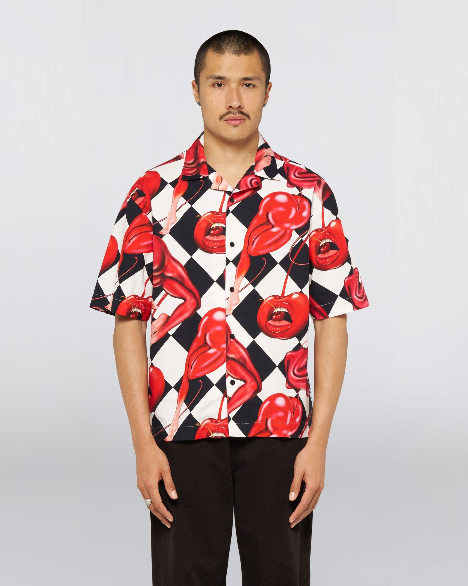 edwin camicie Miki Kim Cherry Shirt Ss