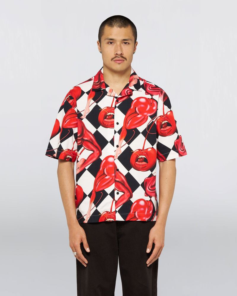 edwin camicie Miki Kim Cherry Shirt Ss
