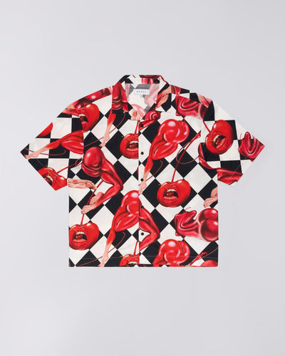 camicie edwin MIKI KIM CHERRY SHIRT SS