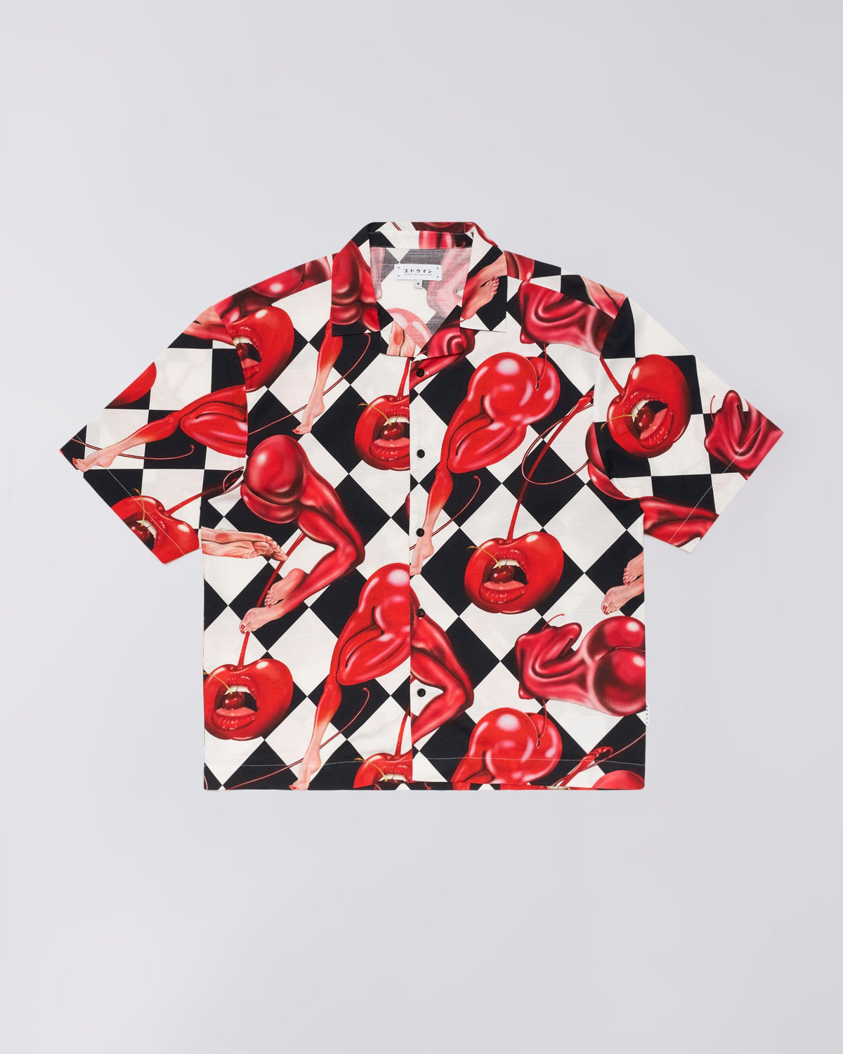 edwin camicie Miki Kim Cherry Shirt Ss