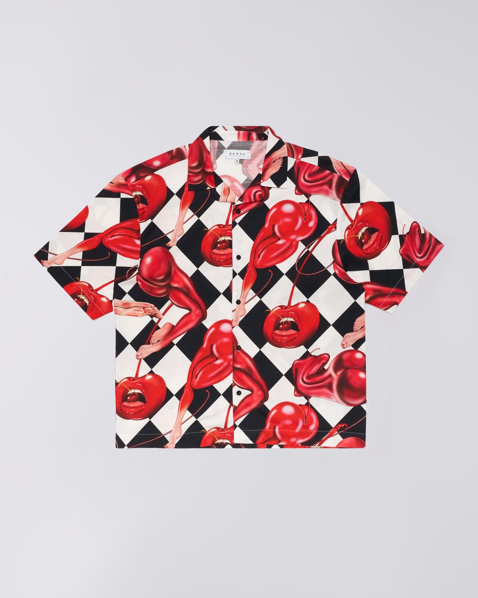edwin camicie Miki Kim Cherry Shirt Ss