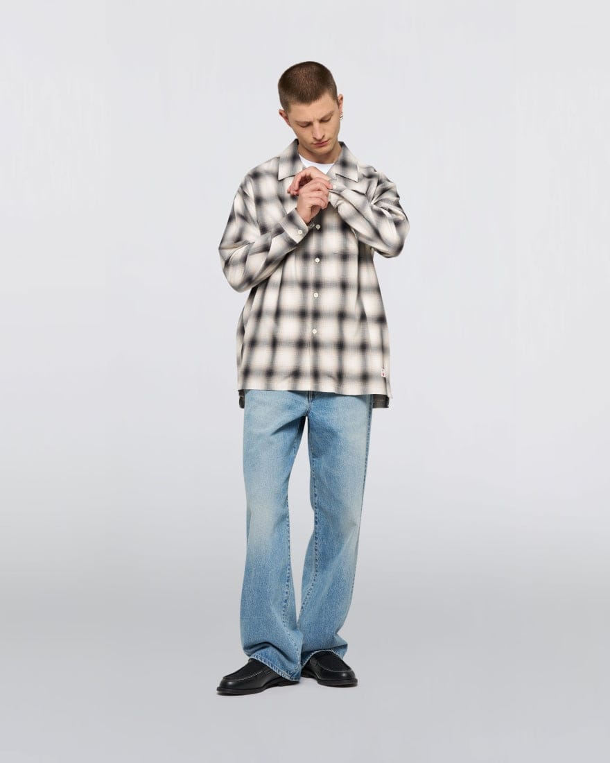 edwin camicie Open Collar Shirt Japan