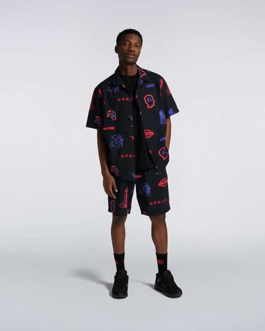 edwin PARADISE INN SHIRT SS - PARADISE INN AOP foto 3