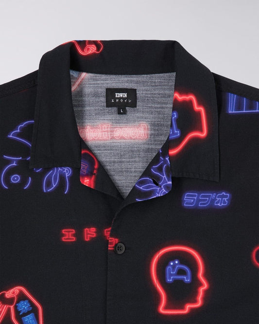 edwin PARADISE INN SHIRT SS - PARADISE INN AOP foto 6