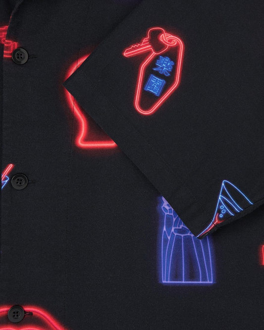 edwin PARADISE INN SHIRT SS - PARADISE INN AOP foto 7