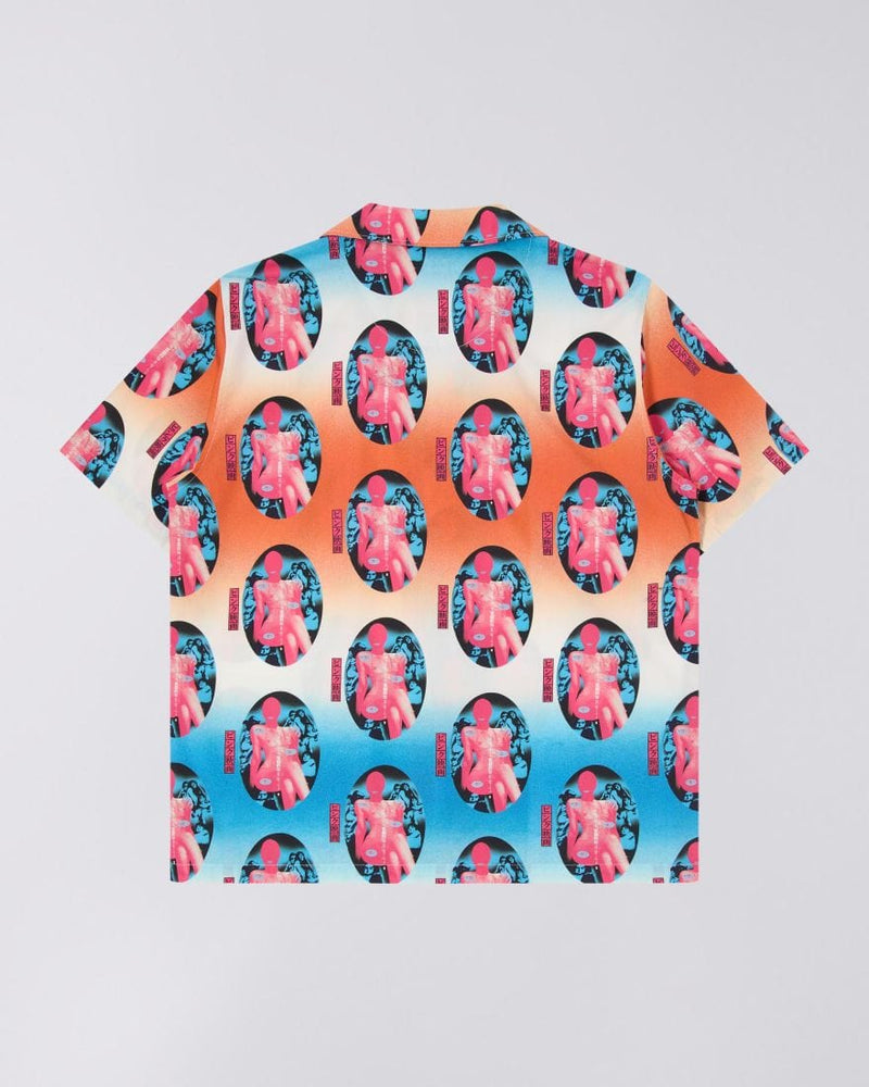 edwin camicie Pinku Sinema Shirt Ss Multicolor