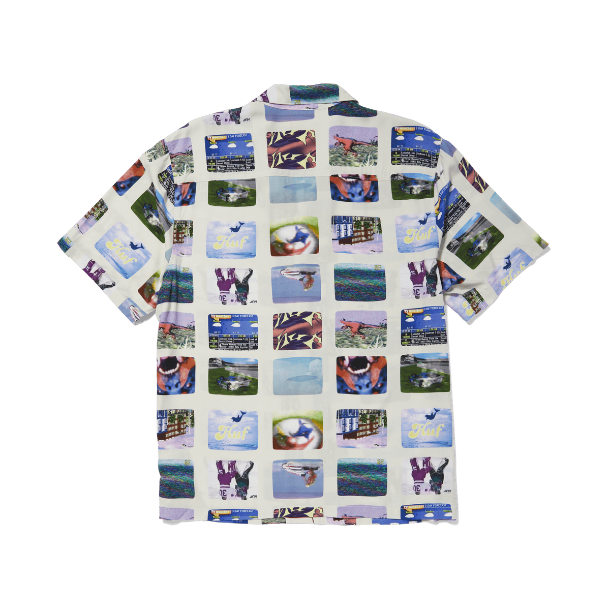 huf camicie 500 Channels S S Resort Shirt