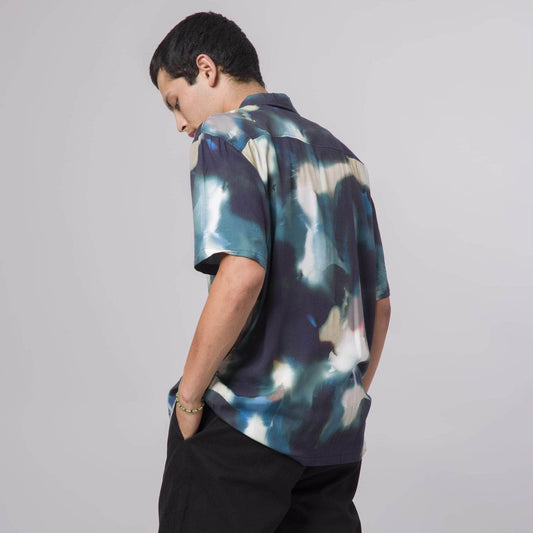 huf Abstract S/S Resort Top Sycamore foto 2